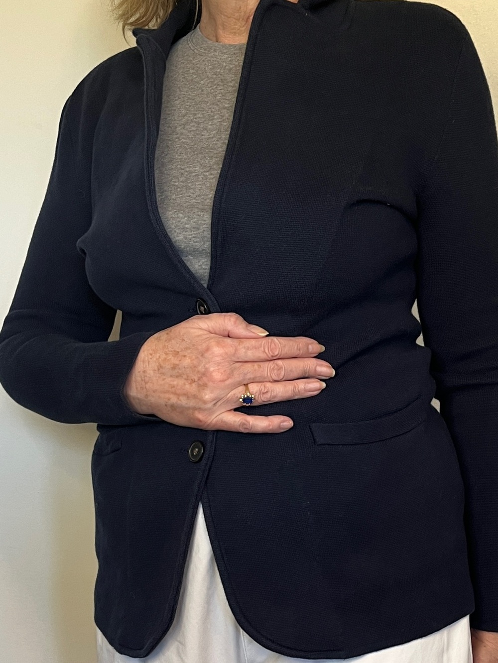 J Crew Navy Cardigan - XS